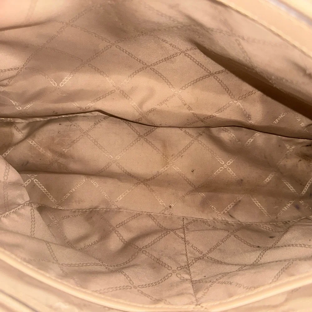 Michael Kors Dark Brown and Tan Tote